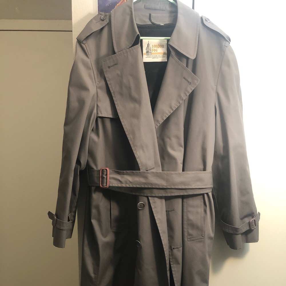 London Fog Trench Coat